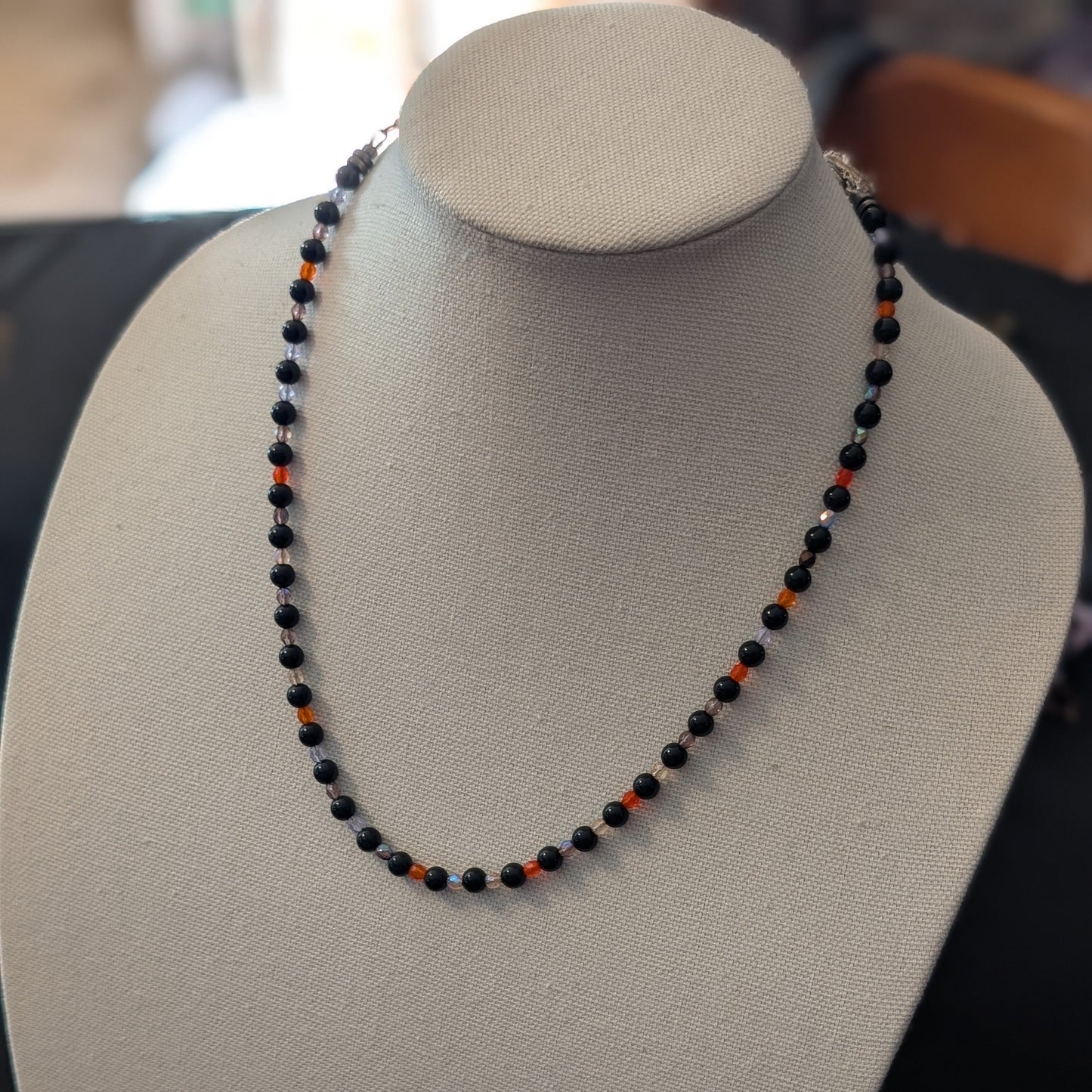 ✨Onyxpected✨ | Black Onyx Necklace & Bracelet Set – Adjustable Two-in-One Design