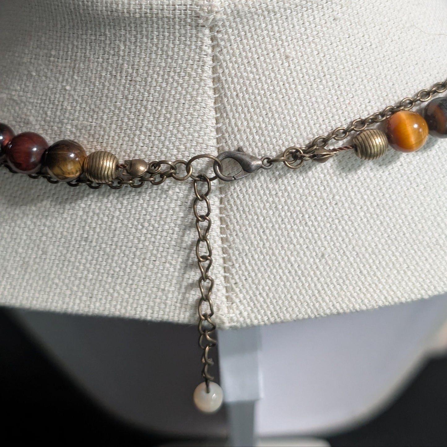 ✨Duskmire✨| Tiger's Eye Layered Fairy Necklace