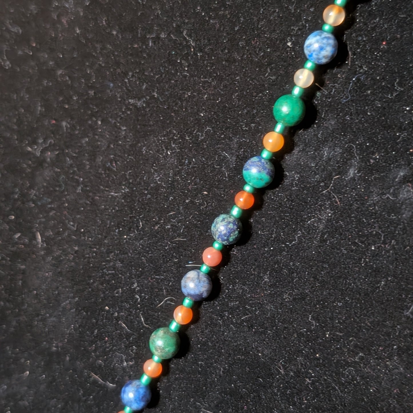 ✨Gemflit✨| Azurite Lapis & Carnelian Dragonfly Necklace