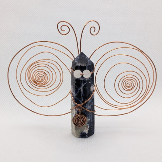 ✨Glyphglint✨| Sodalite & Selenite Fairy