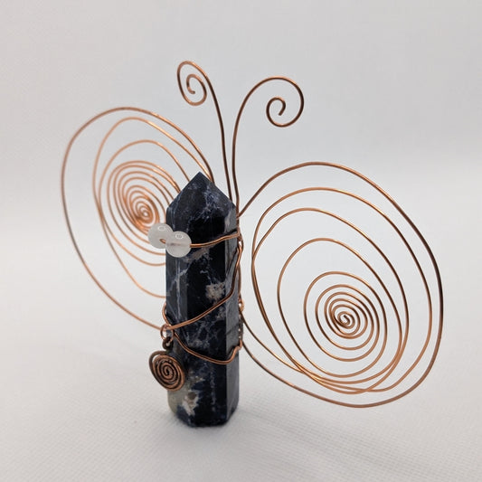 ✨Glyphglint✨| Sodalite & Selenite Fairy