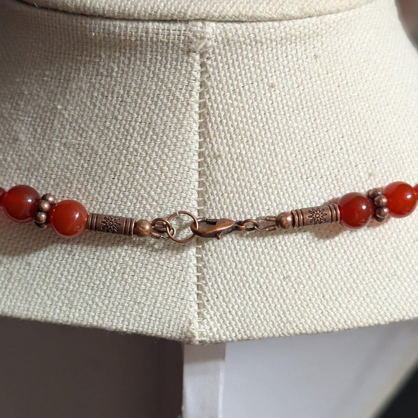 ✨Moltenflit✨| Carnelian, Citrine & Goldstone Necklace with Wooden Wing Accents
