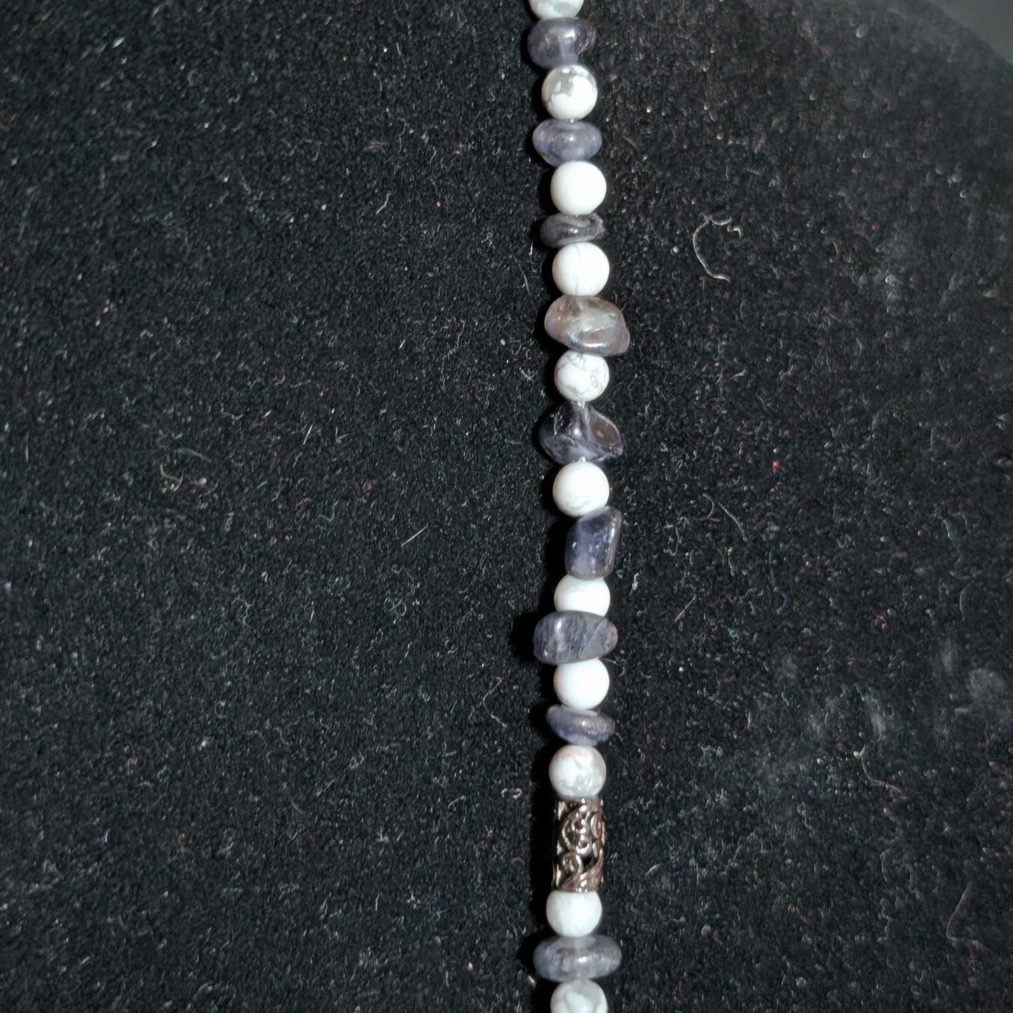 ✨Iolisse✨| Iolite & Howlite Cameo Necklace