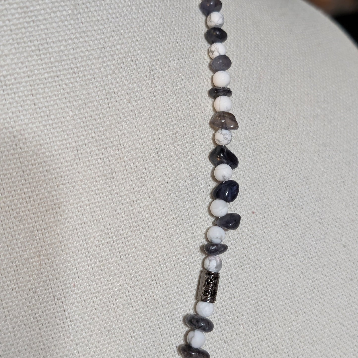 ✨Iolisse✨| Iolite & Howlite Cameo Necklace