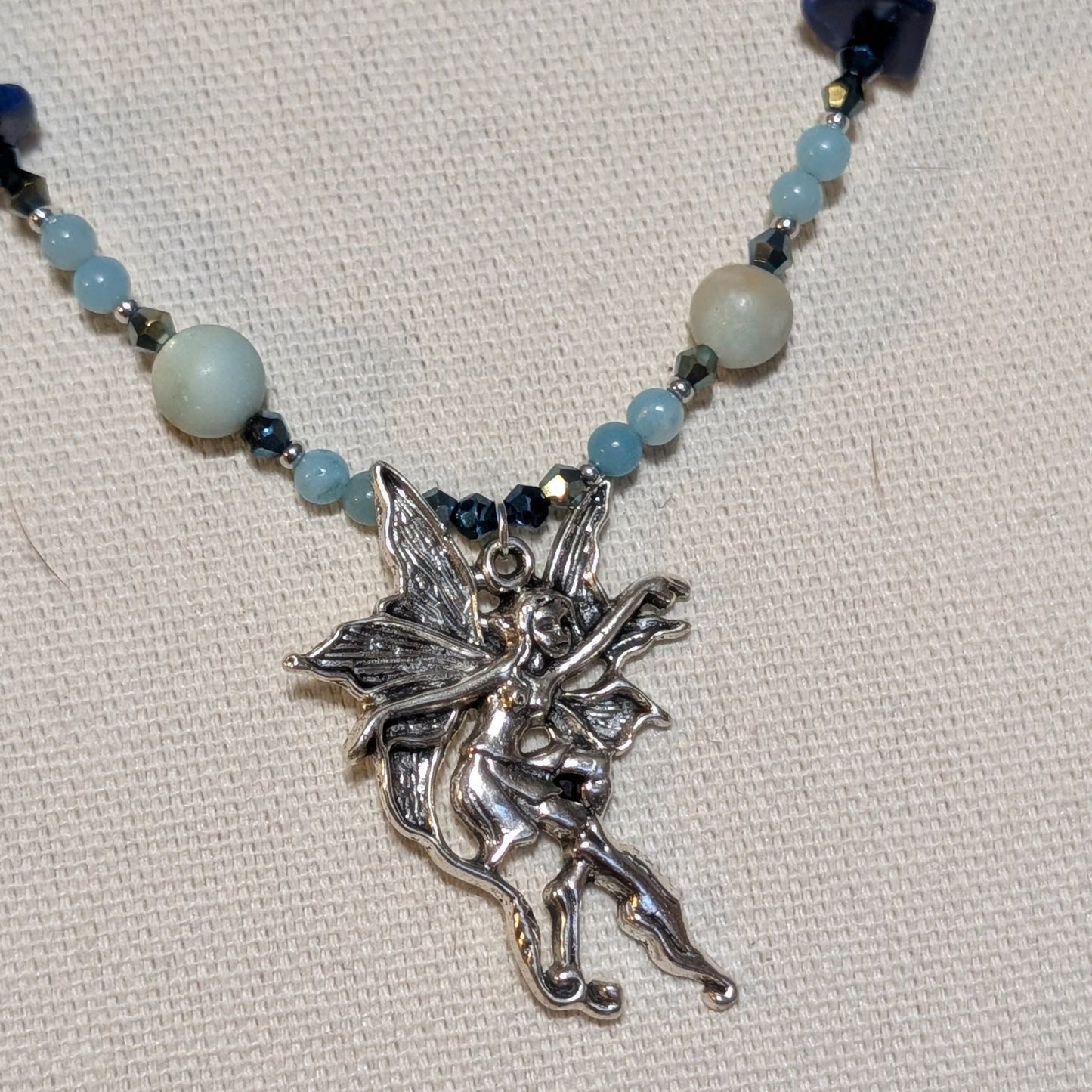✨Aquasprite✨| Amazonite & Sodalite Fairy Necklace