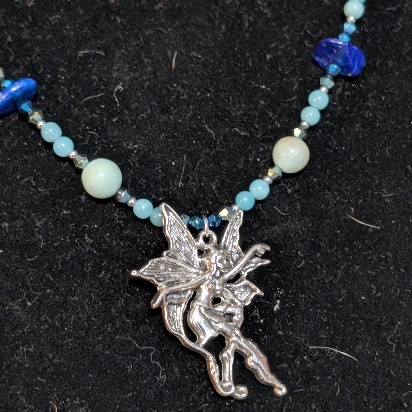 ✨Aquasprite✨| Amazonite & Sodalite Fairy Necklace