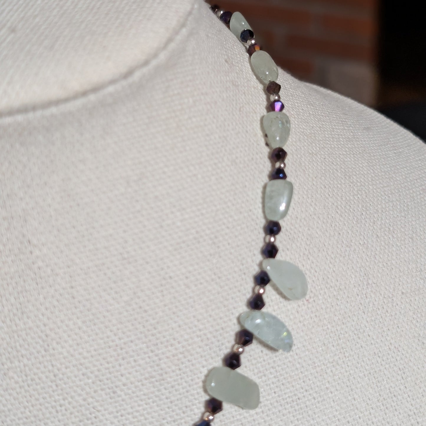 ✨Krakenne✨| Aquamarine Necklace with Mermaid Pendant