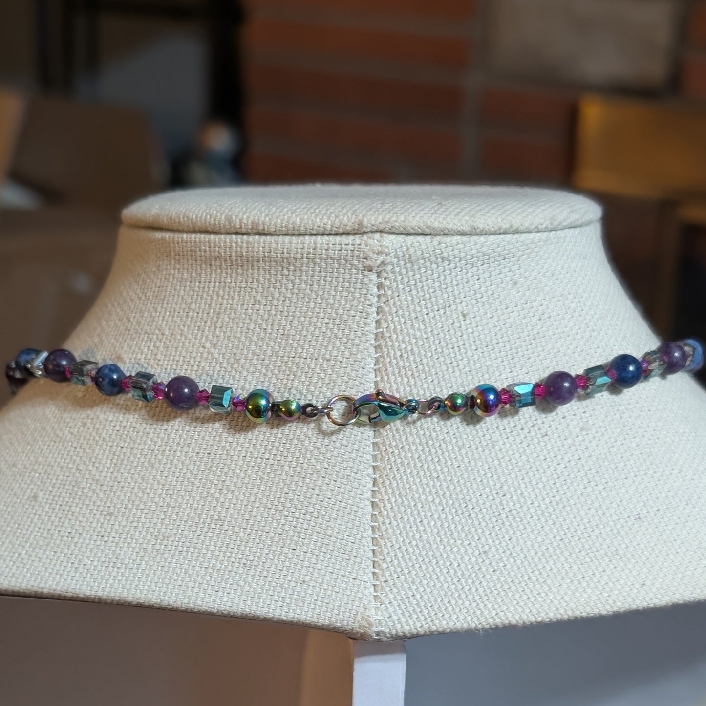 ✨Iridance✨ | Charoite, Lapis Lazuli & Sodalite Fairy Necklace