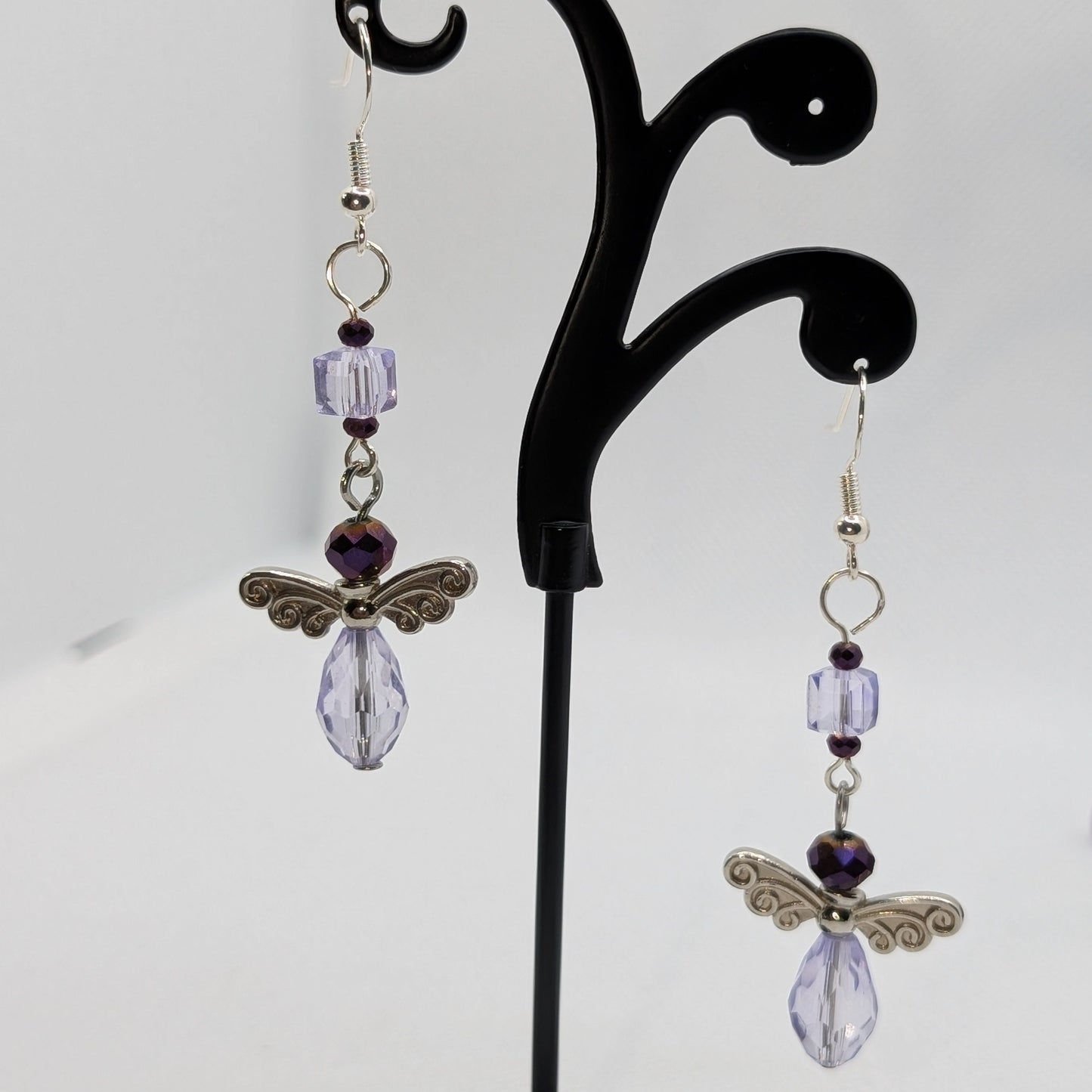 ✨Amethriel✨| Crystal Lantern Fairy Earrings