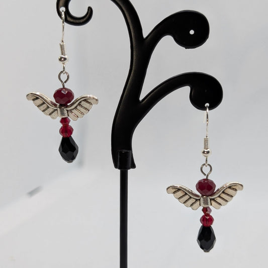 ✨Flameherald✨ | Upraised-Wing Fairy Earrings