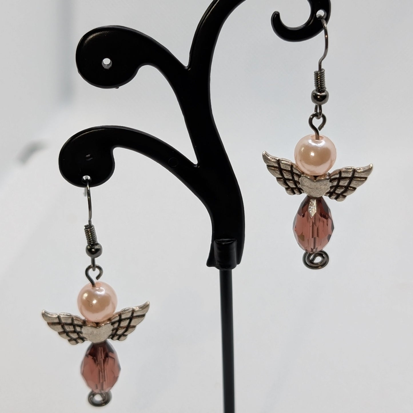 ✨Heartwhirl✨ | Heart-Wing Fairy Earrings