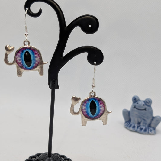 ✨Eyeleephants✨| Elephant Eye Earrings