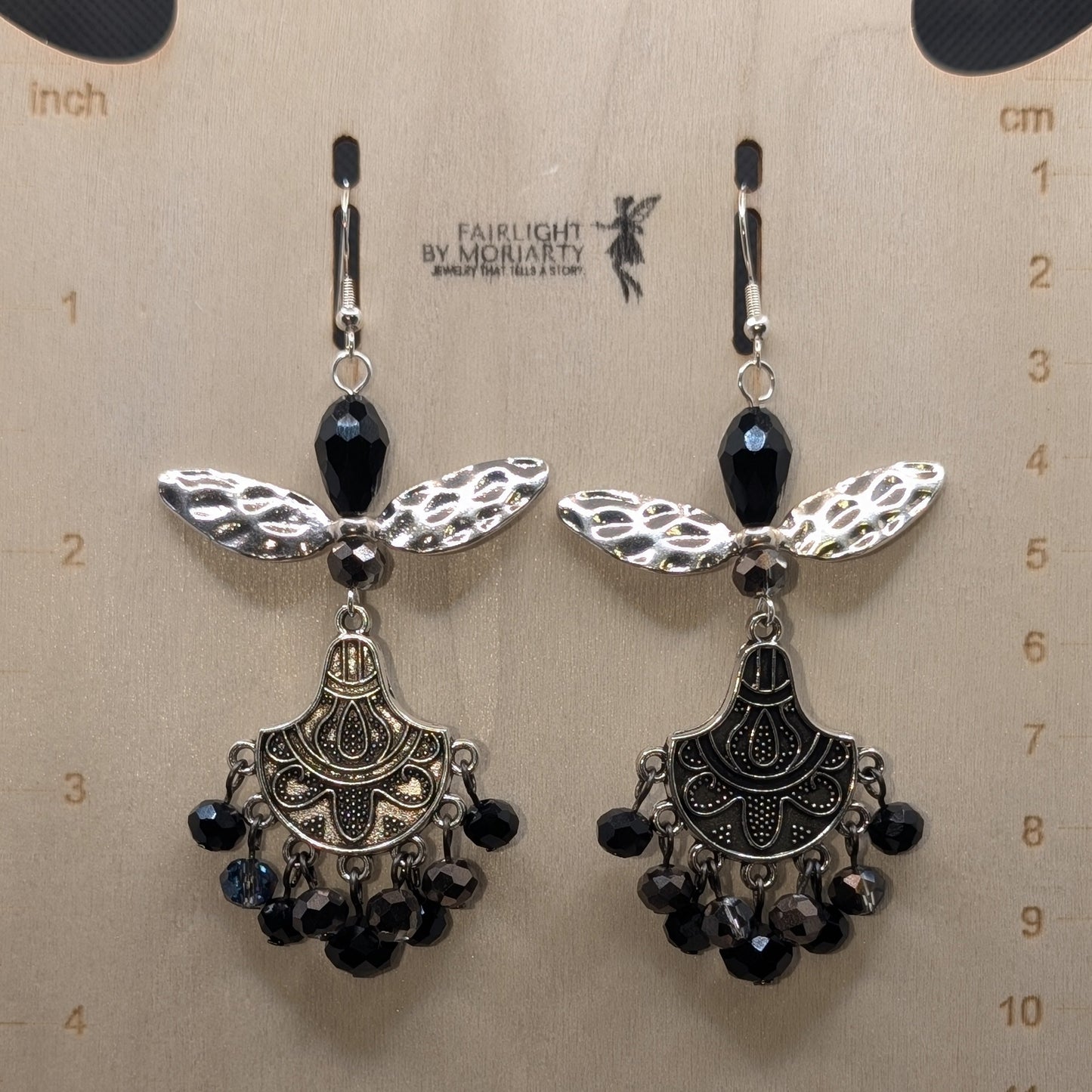 ✨The Faedance Troupe✨ | Winged Fairy Chandelier Earrings