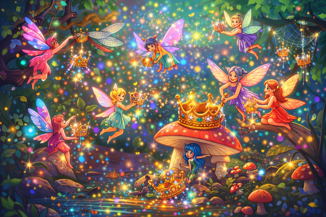 ✨ The Borrowed Crowns: A Faewilde Tale of Stolen Sparkle ✨