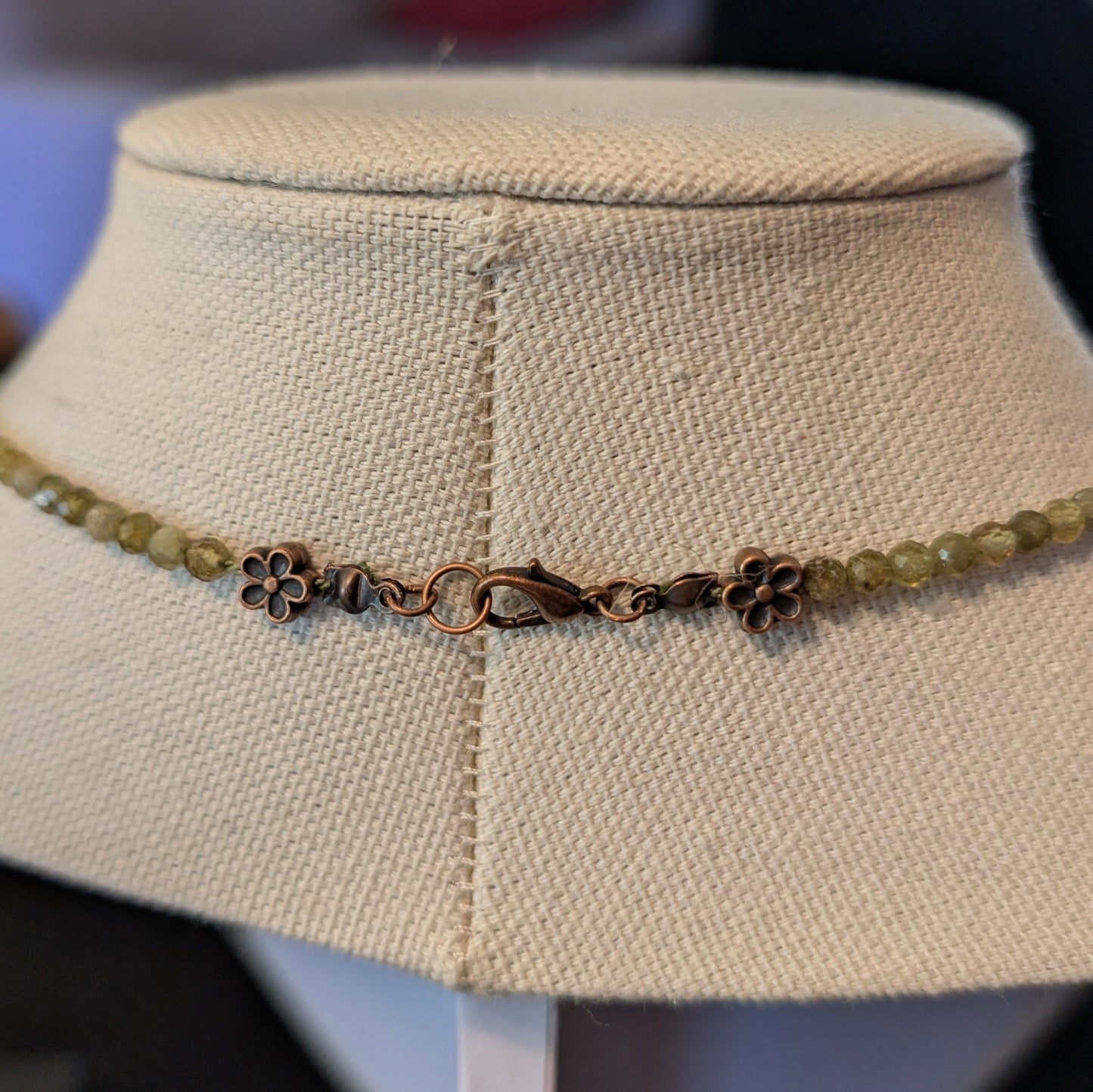 ✨Faefern✨| Green Garnet & Amethyst Necklace