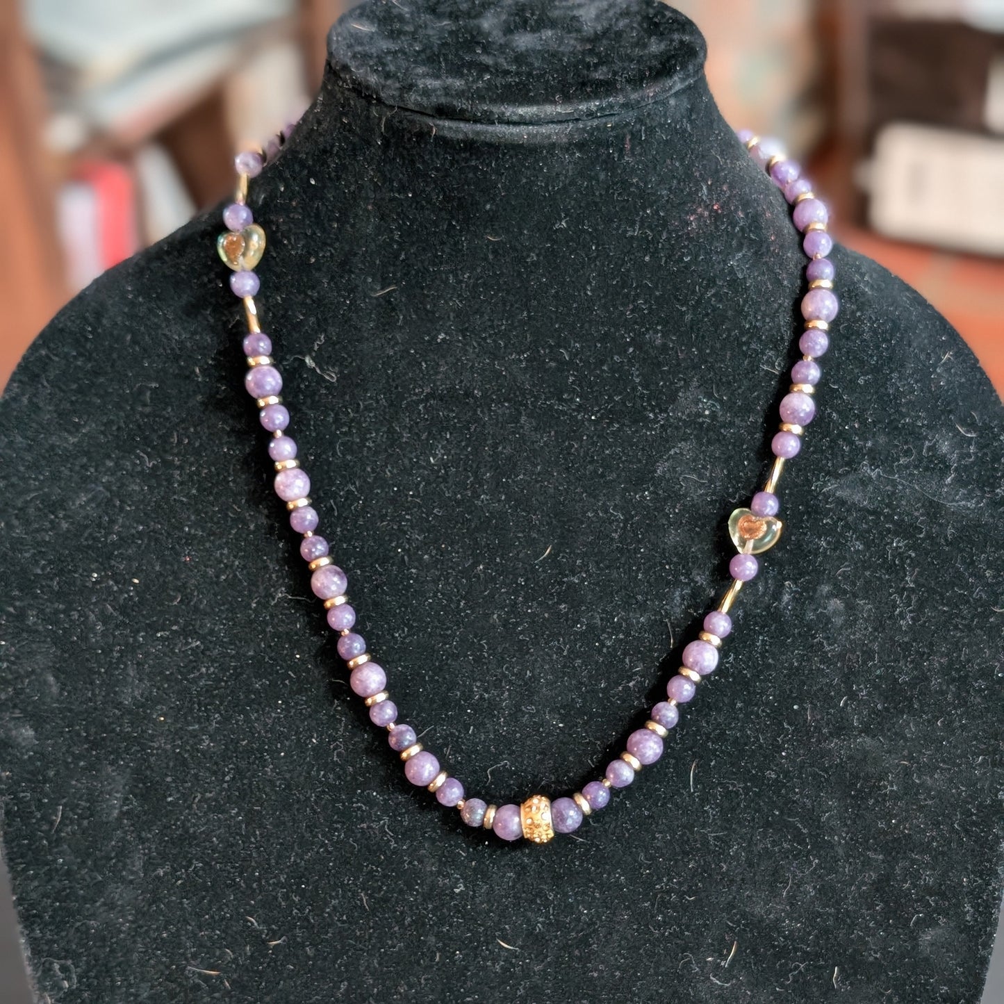 ✨Lady Aurielle✨| Lepidolite Jewelry Set - Necklace & 3 Bracelets