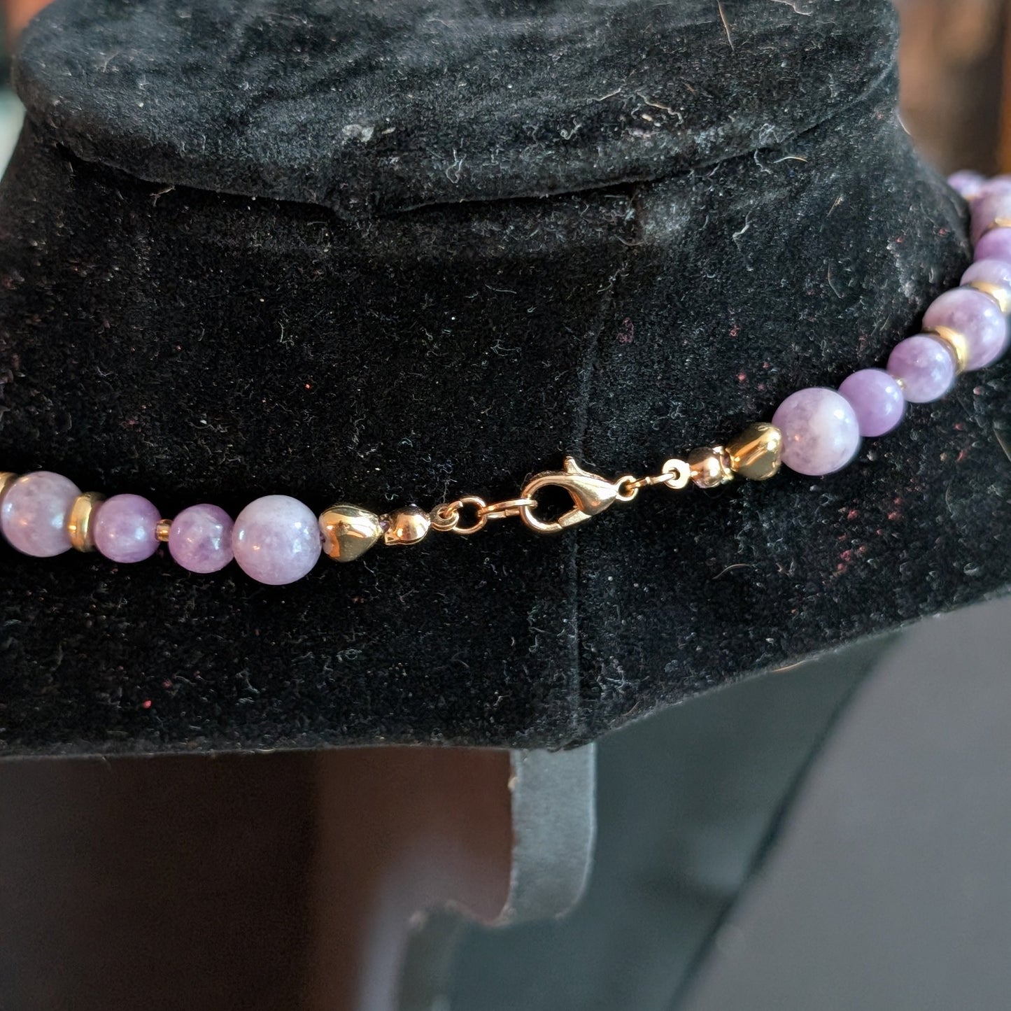 ✨Lady Aurielle✨| Lepidolite Jewelry Set - Necklace & 3 Bracelets