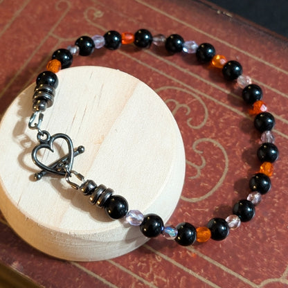 ✨Onyxpected✨ | Black Onyx Necklace & Bracelet Set – Adjustable Two-in-One Design