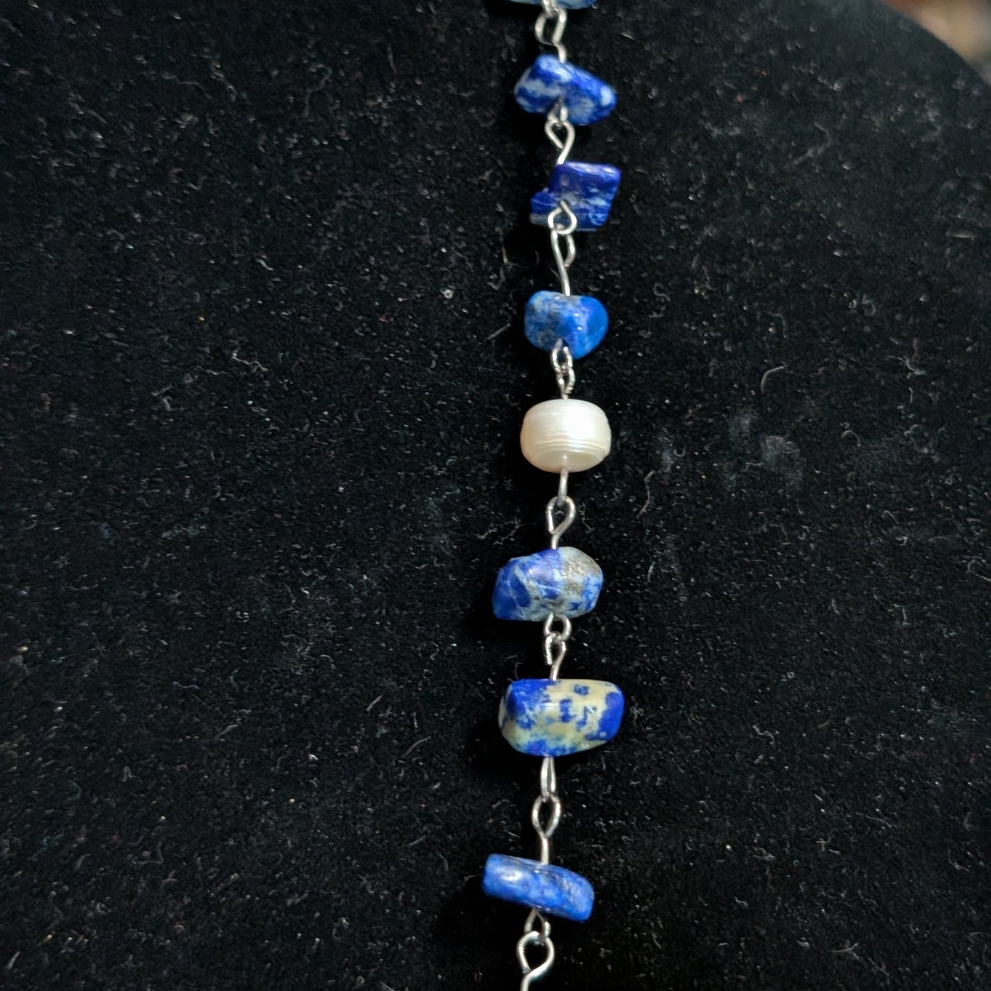 ✨Moonlit Conscience✨| Pearl & Sodalite Mermaid Necklace