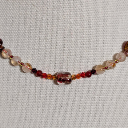 ✨Searcord✨| Citrine and Carnelian Necklace