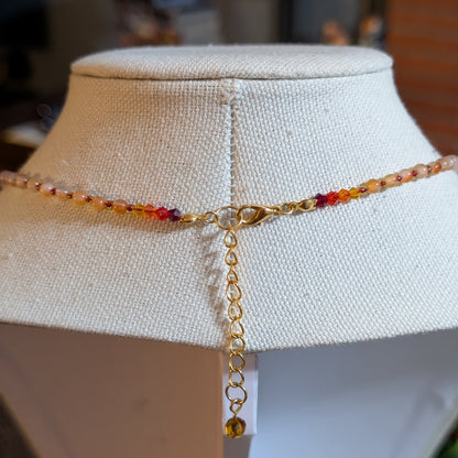 ✨Searcord✨| Citrine and Carnelian Necklace