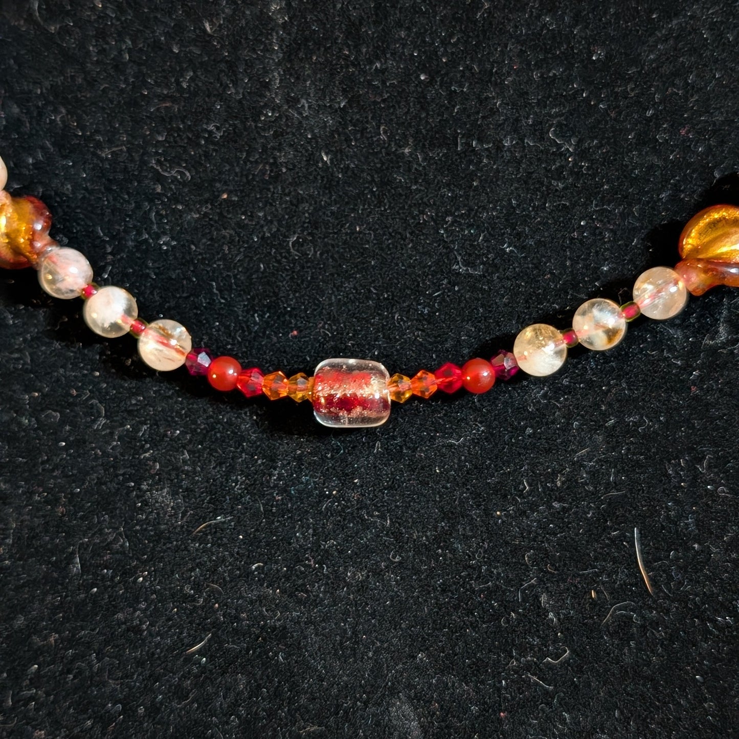 ✨Searcord✨| Citrine and Carnelian Necklace