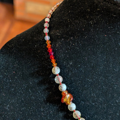✨Searcord✨| Citrine and Carnelian Necklace