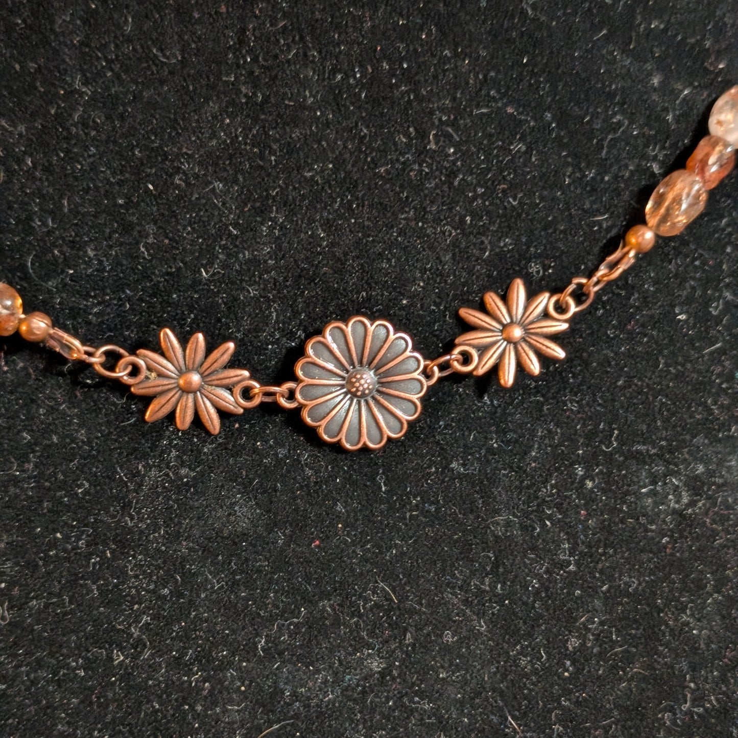 ✨Rootpetal✨| Copper Rutilated Quartz & Tourmaline in Jasper Choker