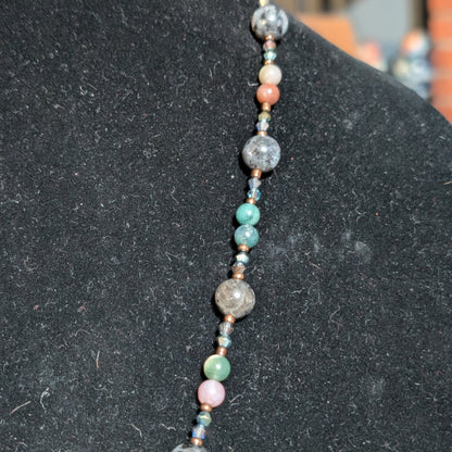 ✨Faerylace Reverie✨| Larkavite, Agate & Bronze Fairy Cameo
