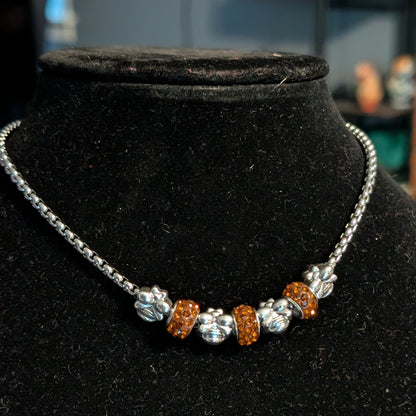 ✨Amberhive✨| Bee Necklace in Jeweled Honey Tones