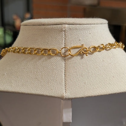 ✨Mariskullisman✨| Red Agate, Onyx, & Orange Aventurine Marigold Skull Cameo Necklace