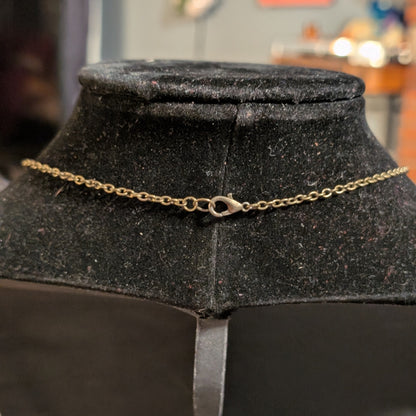 ✨Duskdervish✨| Bronze Fairy & Tri-Color Tiger's Eye Necklace