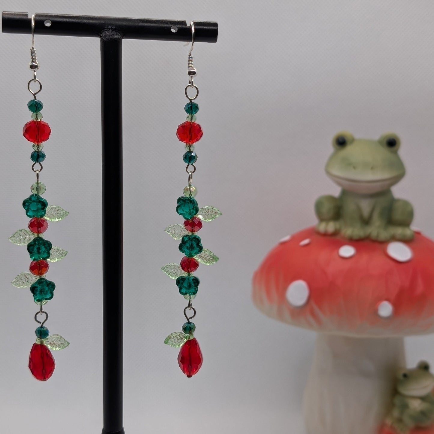 ✨The Vinepetal Trellis✨| Climbing Floral Vine Earrings