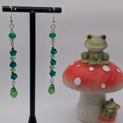 ✨The Vinepetal Trellis✨| Climbing Floral Vine Earrings