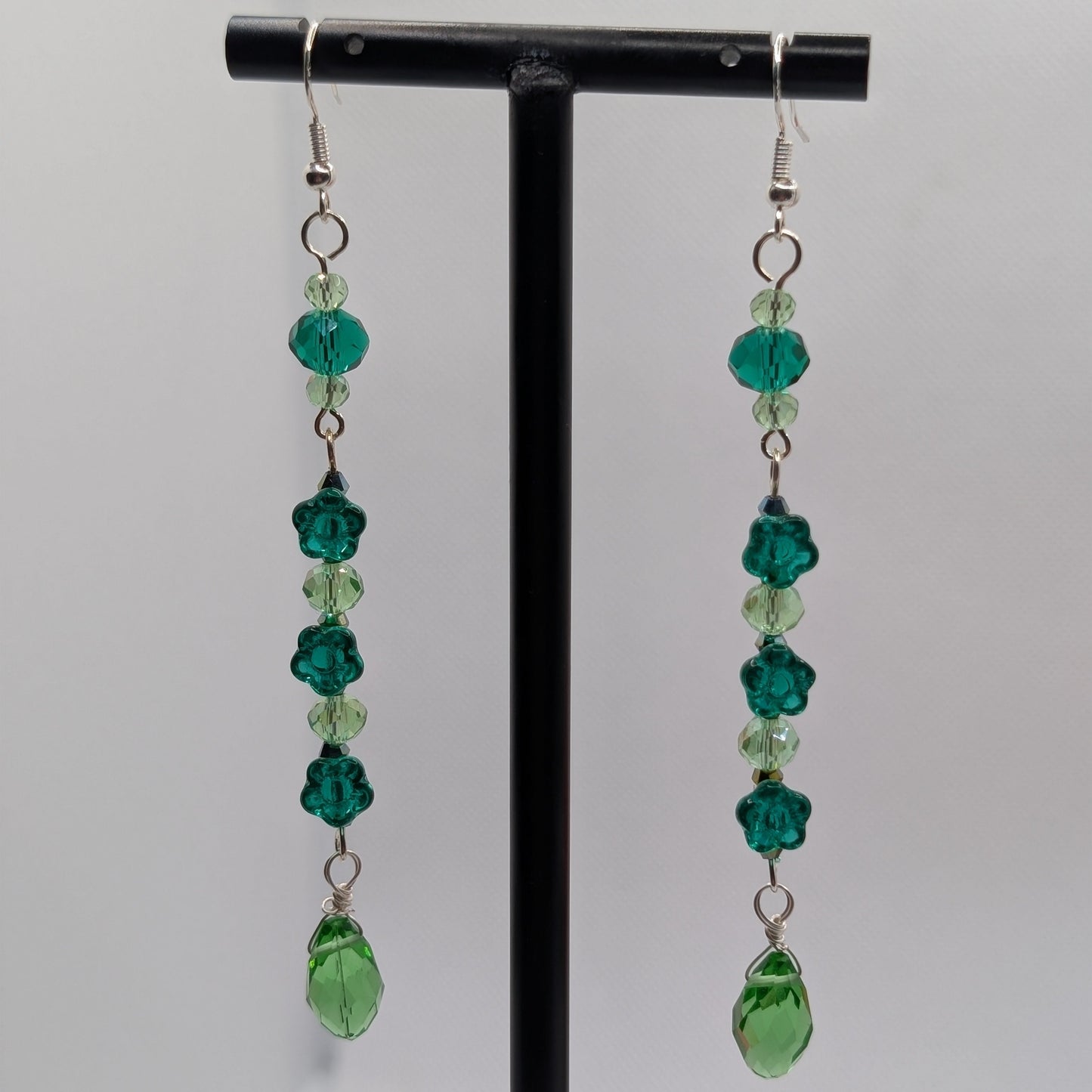 ✨The Vinepetal Trellis✨| Climbing Floral Vine Earrings