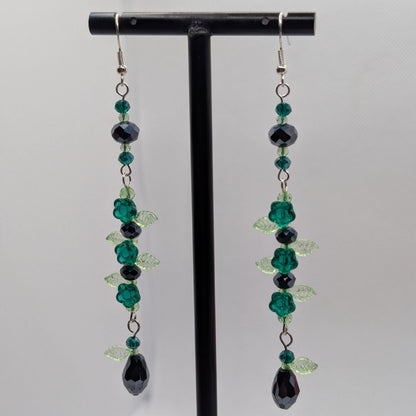 ✨The Vinepetal Trellis✨| Climbing Floral Vine Earrings