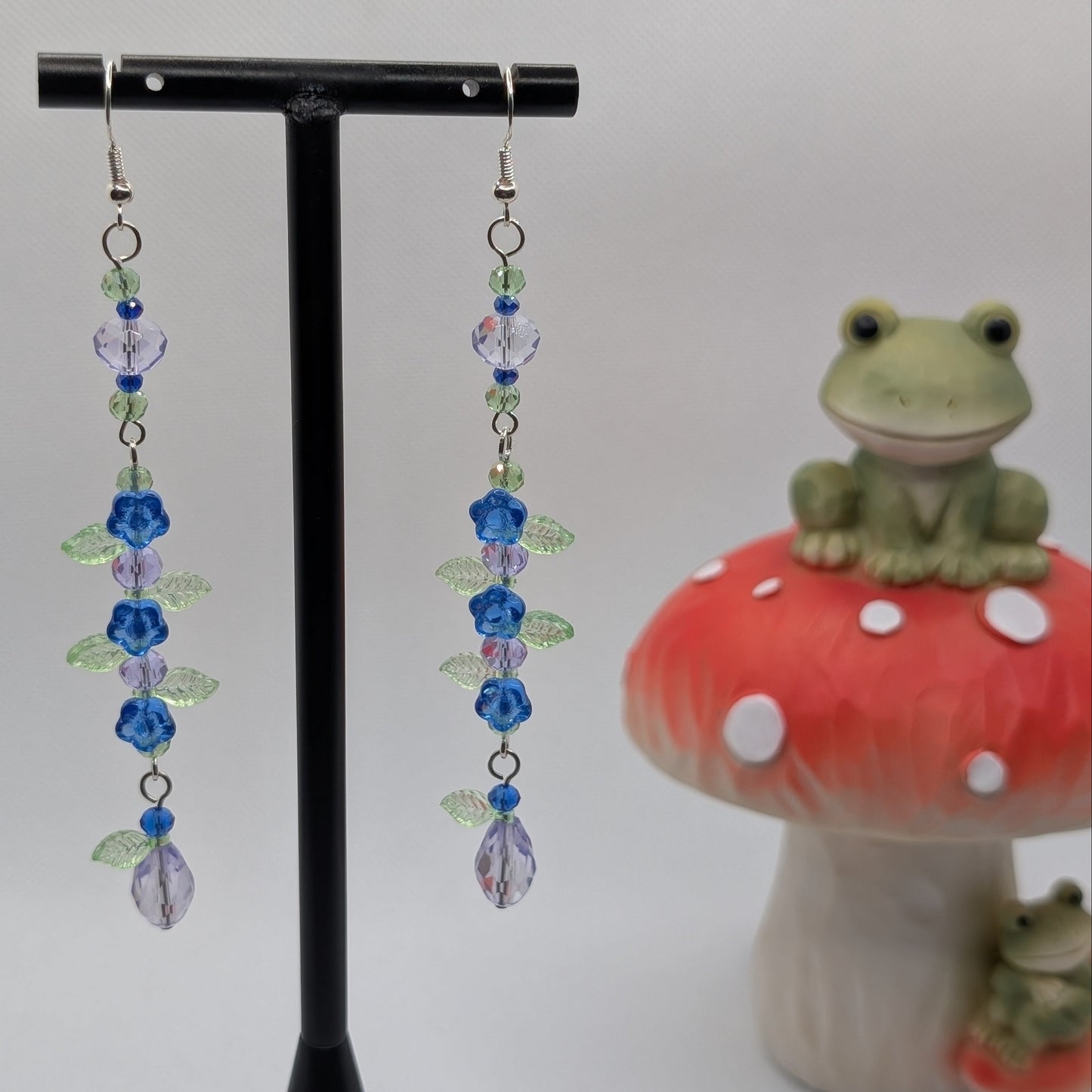 ✨The Vinepetal Trellis✨| Climbing Floral Vine Earrings