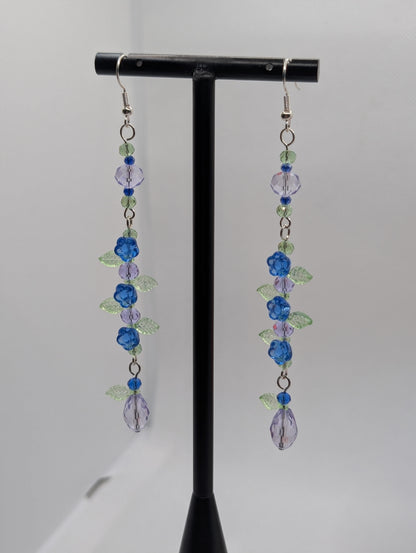 ✨The Vinepetal Trellis✨| Climbing Floral Vine Earrings