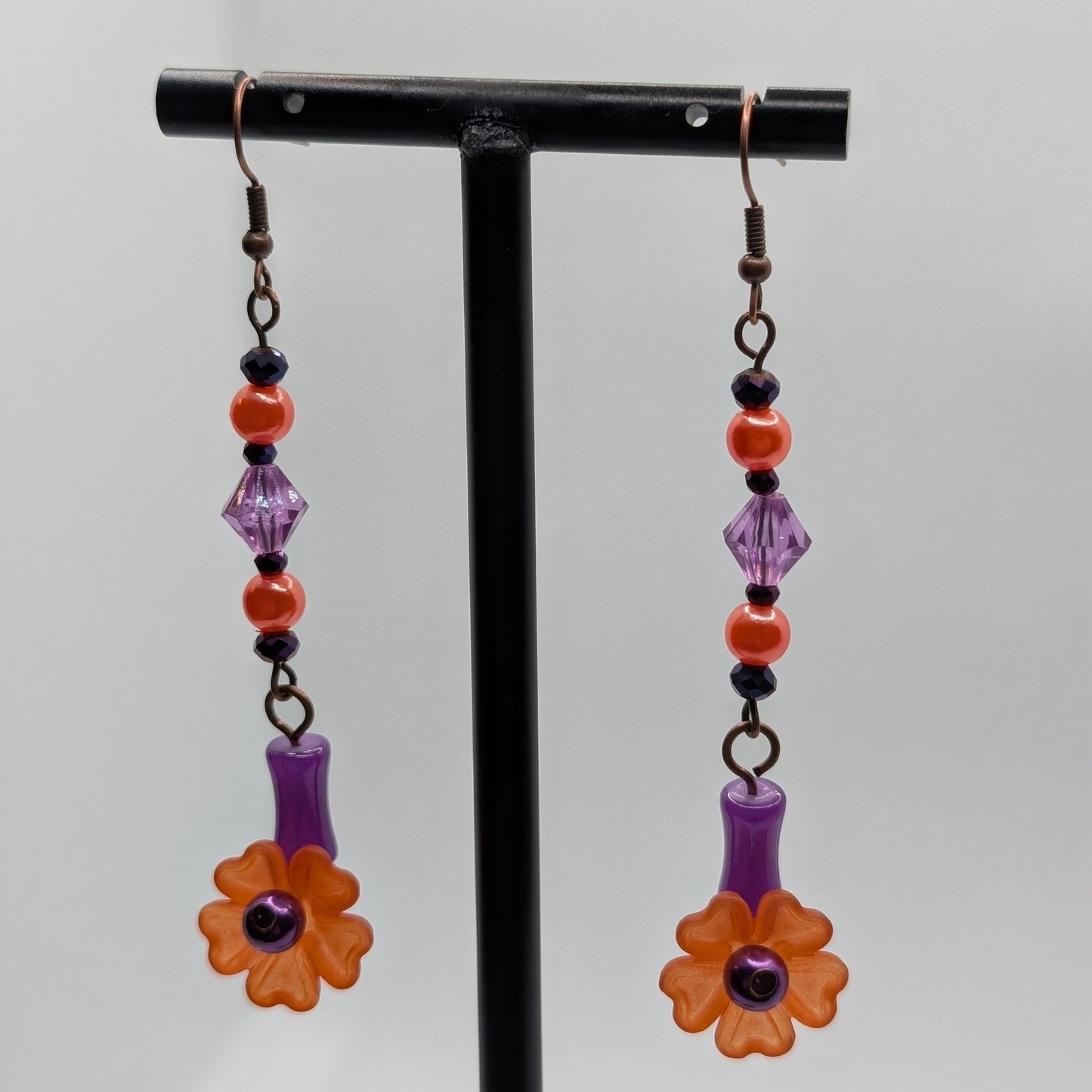 ✨The Jinglepetal Garden✨| Blooming Flower Drop Earrings in Assorted Colors