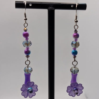 ✨The Jinglepetal Garden✨| Blooming Flower Drop Earrings in Assorted Colors
