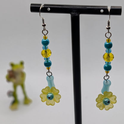 ✨The Jinglepetal Garden✨| Blooming Flower Drop Earrings in Assorted Colors