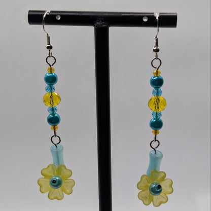 ✨The Jinglepetal Garden✨| Blooming Flower Drop Earrings in Assorted Colors