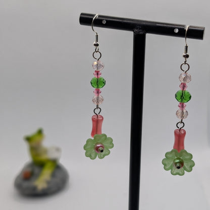 ✨The Jinglepetal Garden✨| Blooming Flower Drop Earrings in Assorted Colors