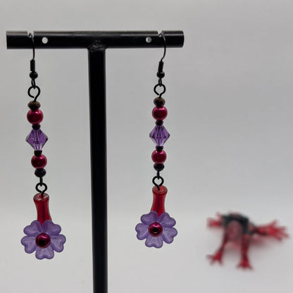 ✨The Jinglepetal Garden✨| Blooming Flower Drop Earrings in Assorted Colors