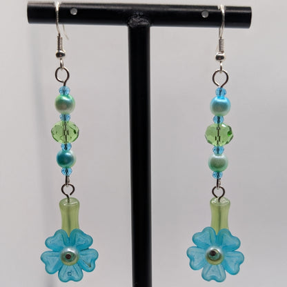 ✨The Jinglepetal Garden✨| Blooming Flower Drop Earrings in Assorted Colors