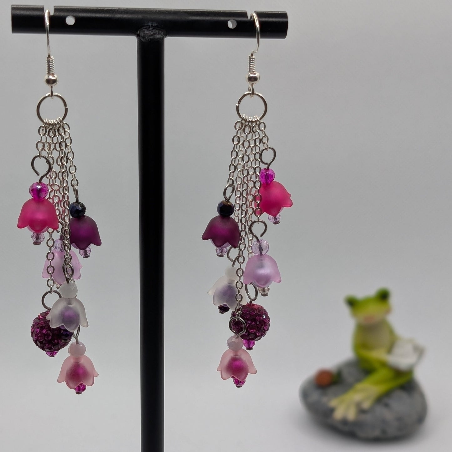 ✨Bellebane Vines✨| Cascading Bell-Flower Fairy Earrings