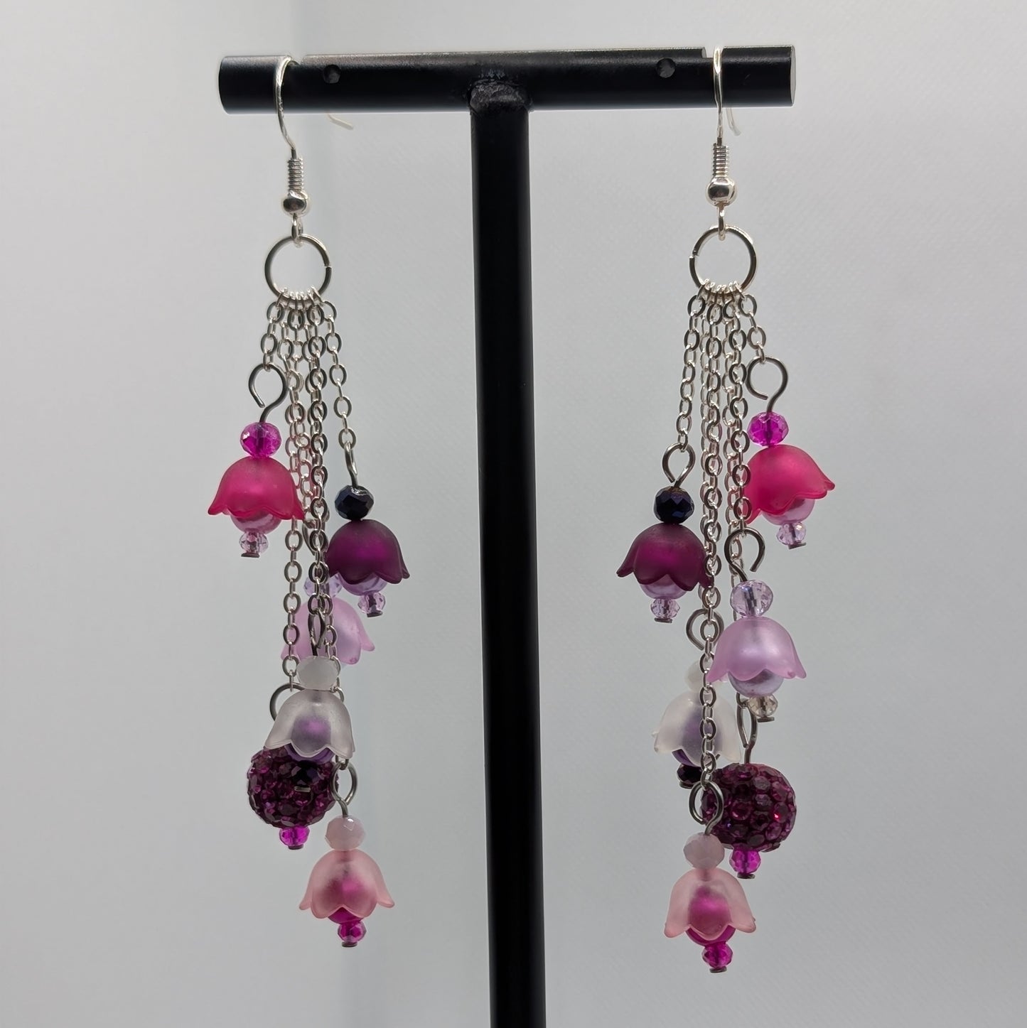 ✨Bellebane Vines✨| Cascading Bell-Flower Fairy Earrings