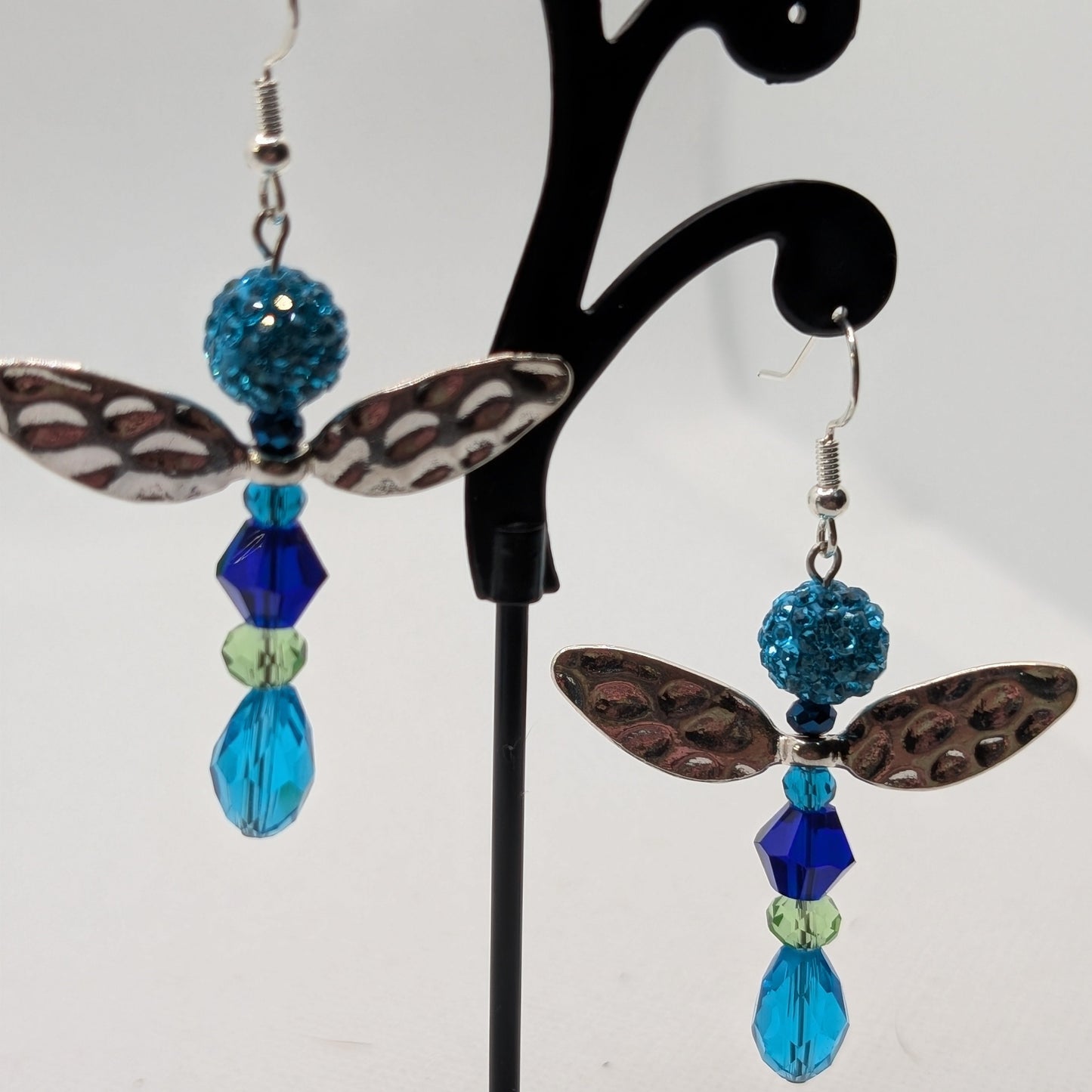 ✨The Spellforge Three✨| Hammered Wing Fairy Earrings