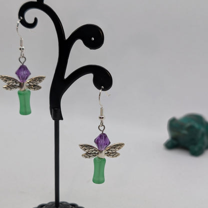 ✨The Reed Fairies of the Faewilde✨| Colorful Faewilde Fairy Earrings