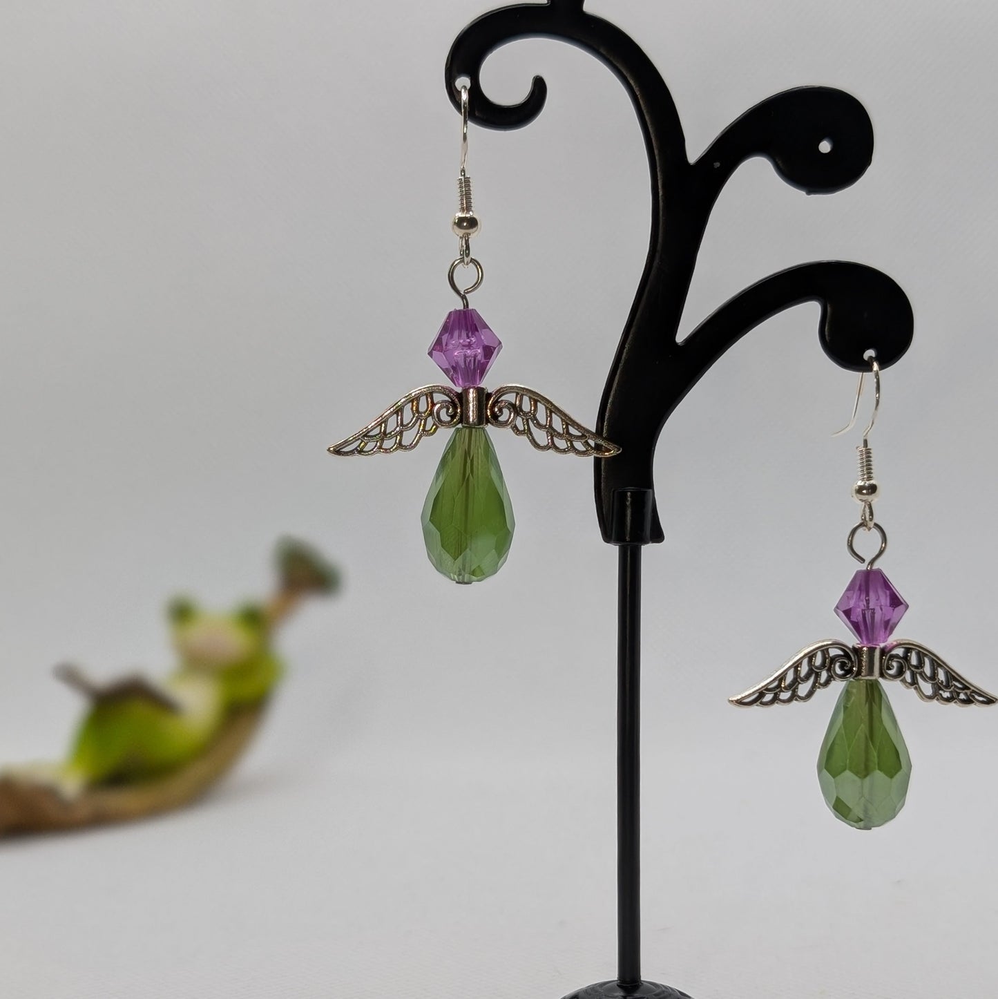 ✨The Wyvern Court✨| Wyvern Earrings with Large Filigree Scale Wings